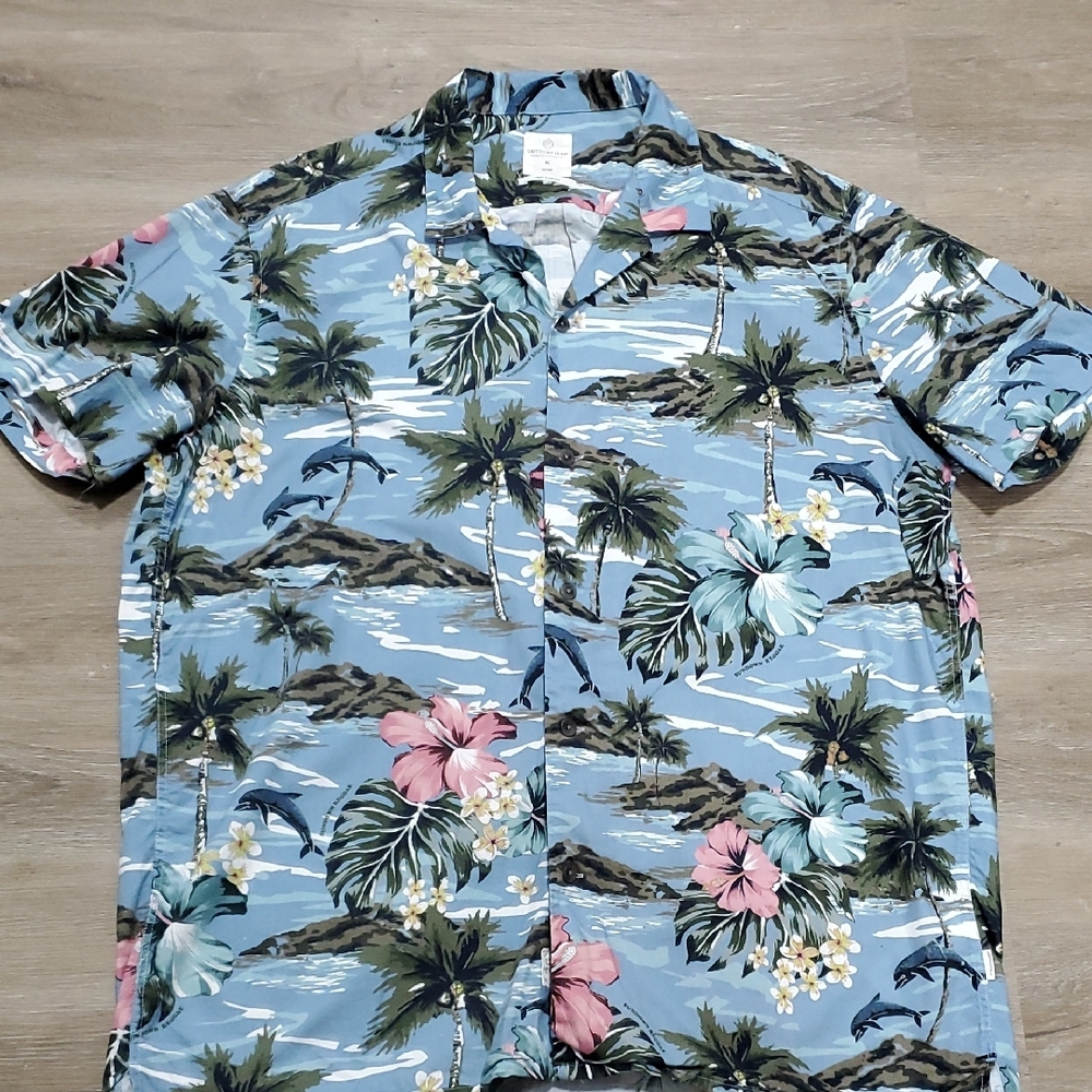Tropical Blue Hawaiian Shirt